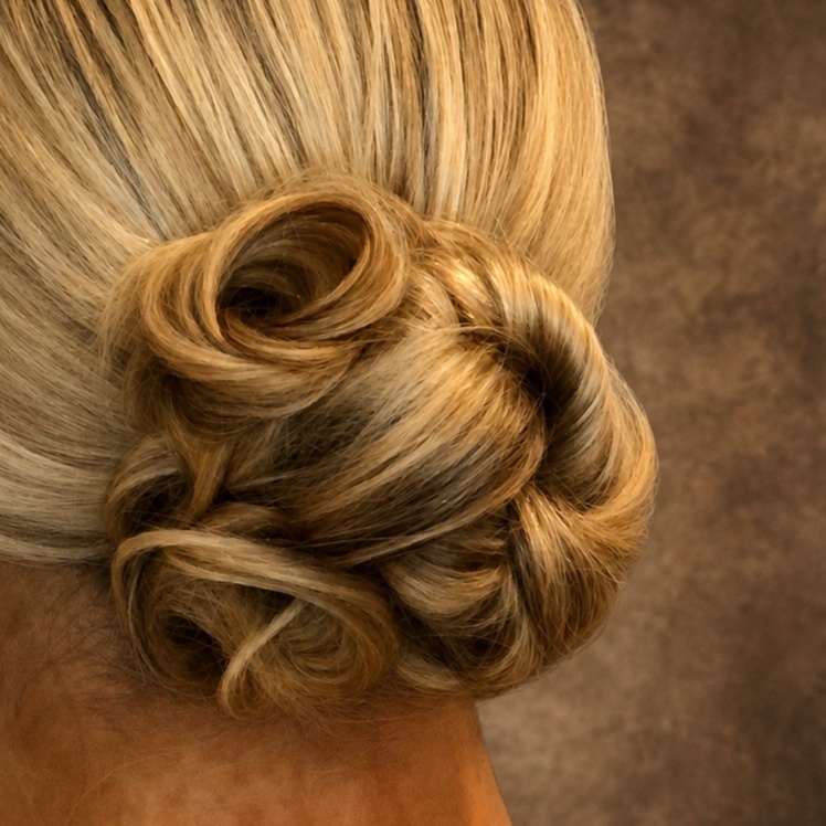 Full Updo at Hair by Meg Sweeney in Mill Valley, CA