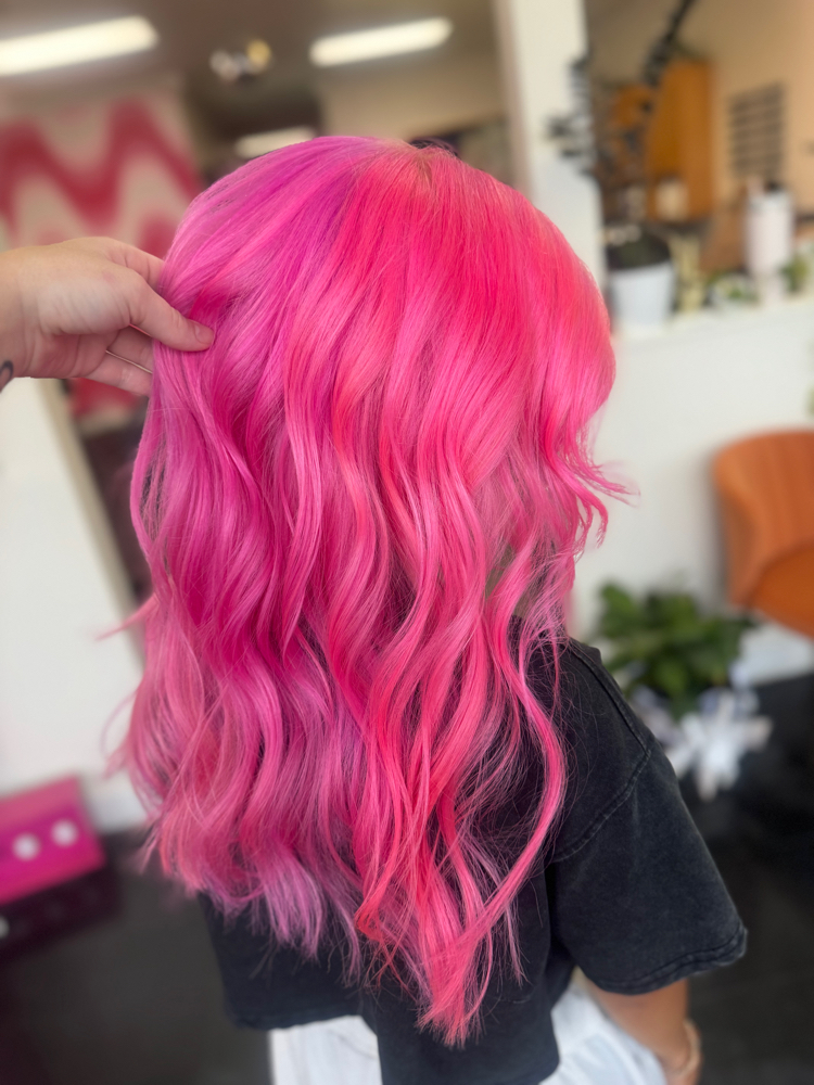Full Bleach Out + Vivid Color