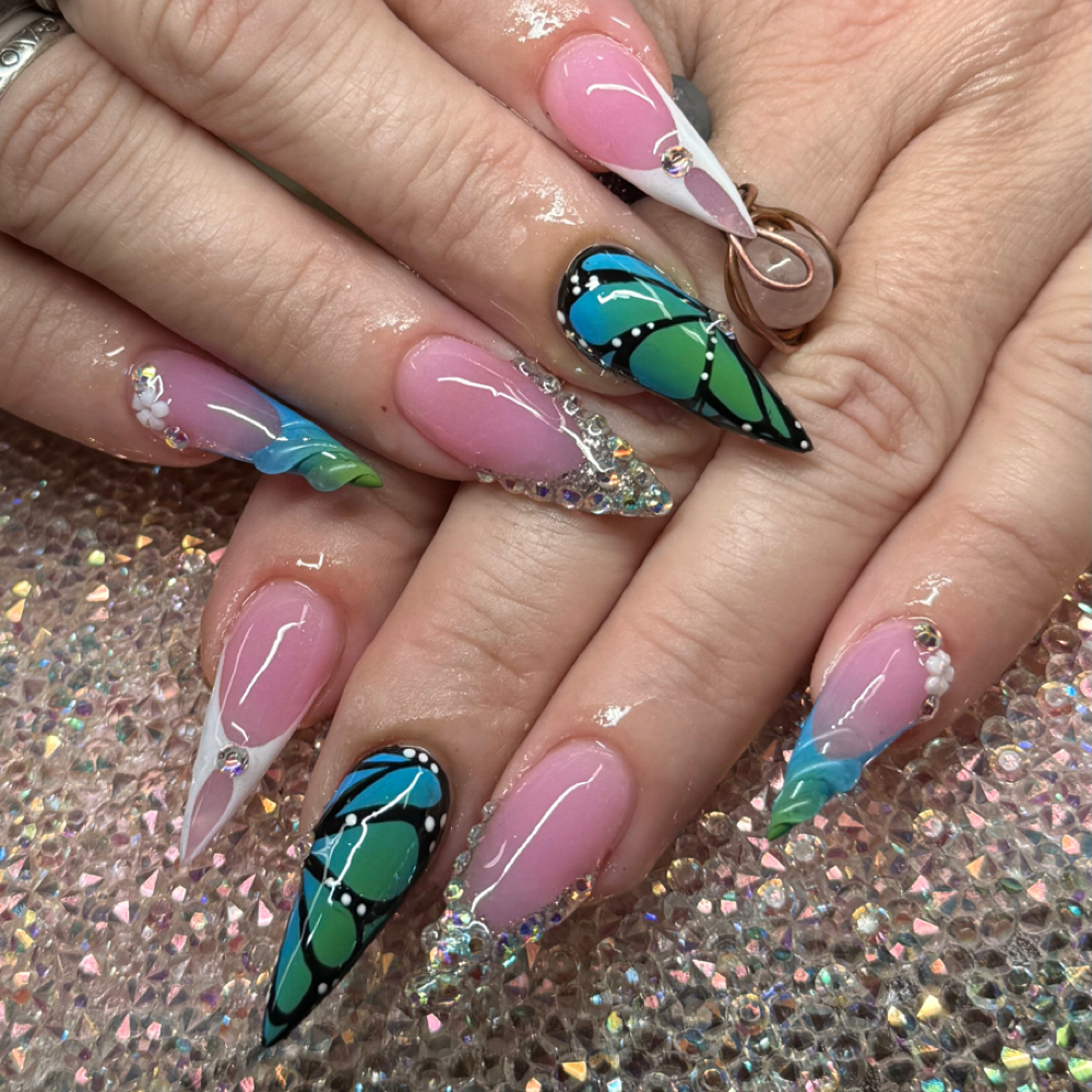 Acrylics at Nails By Autym in Brooksville, FL