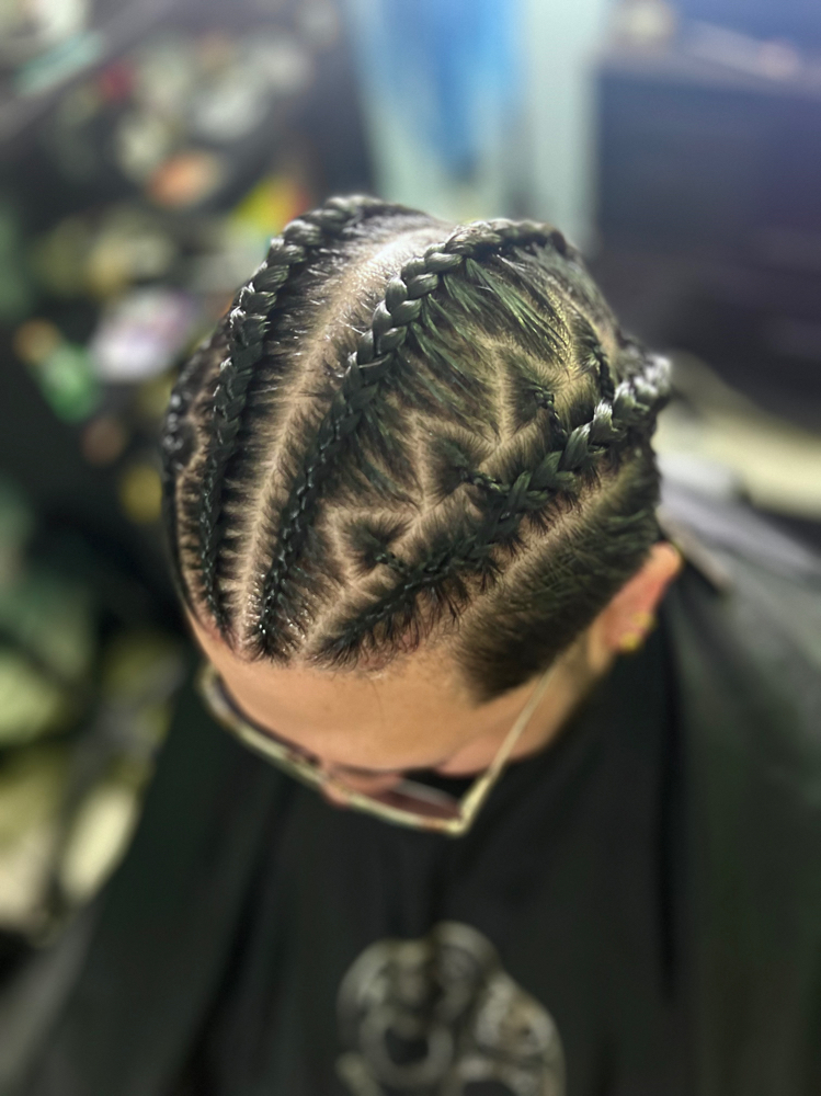 4 Braids w Design