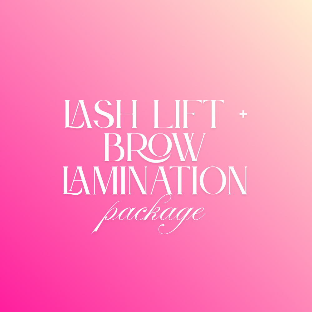 LASH LIFT & BROW LAMINATION PACKAGE at Glow + Co. in West Boylston, MA