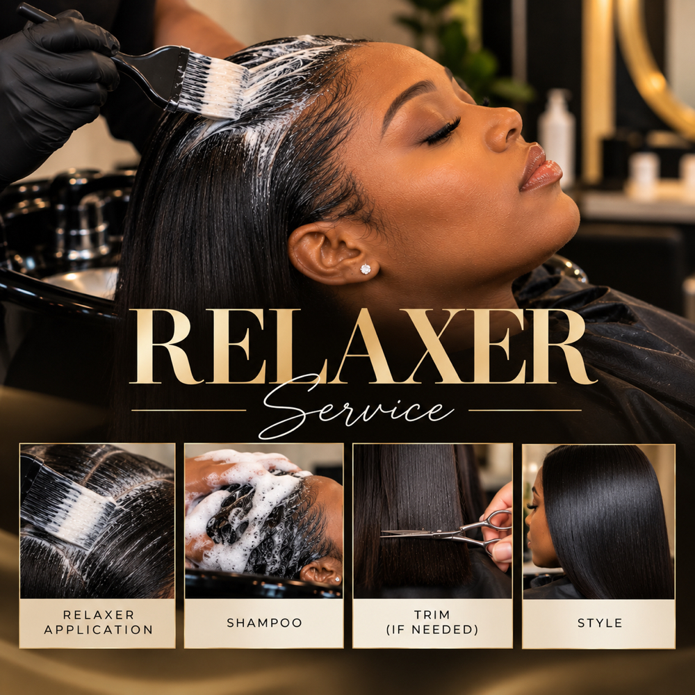 Relaxer at Styled By Rachel in Gahanna, OH