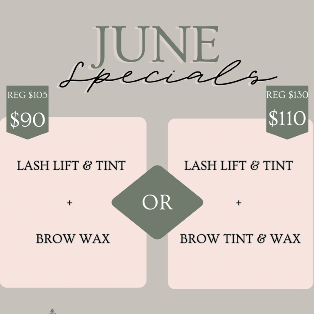 June Special at Evergreen Esthetics Co in New Boston, MI