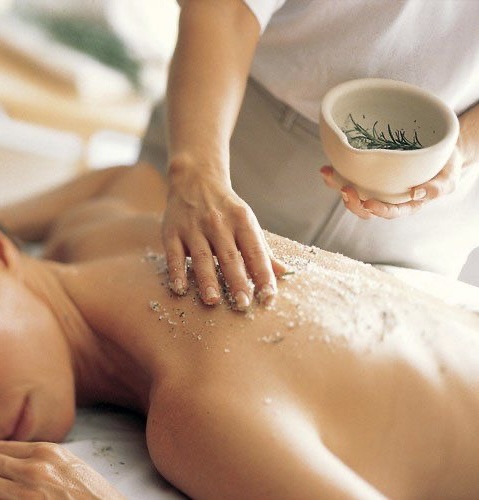 Masaje + Exfoliación espalda