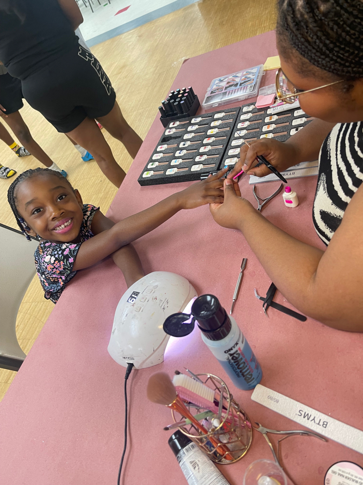 Kids Gel Mani at Kamiah Buchanan in Fairburn, GA