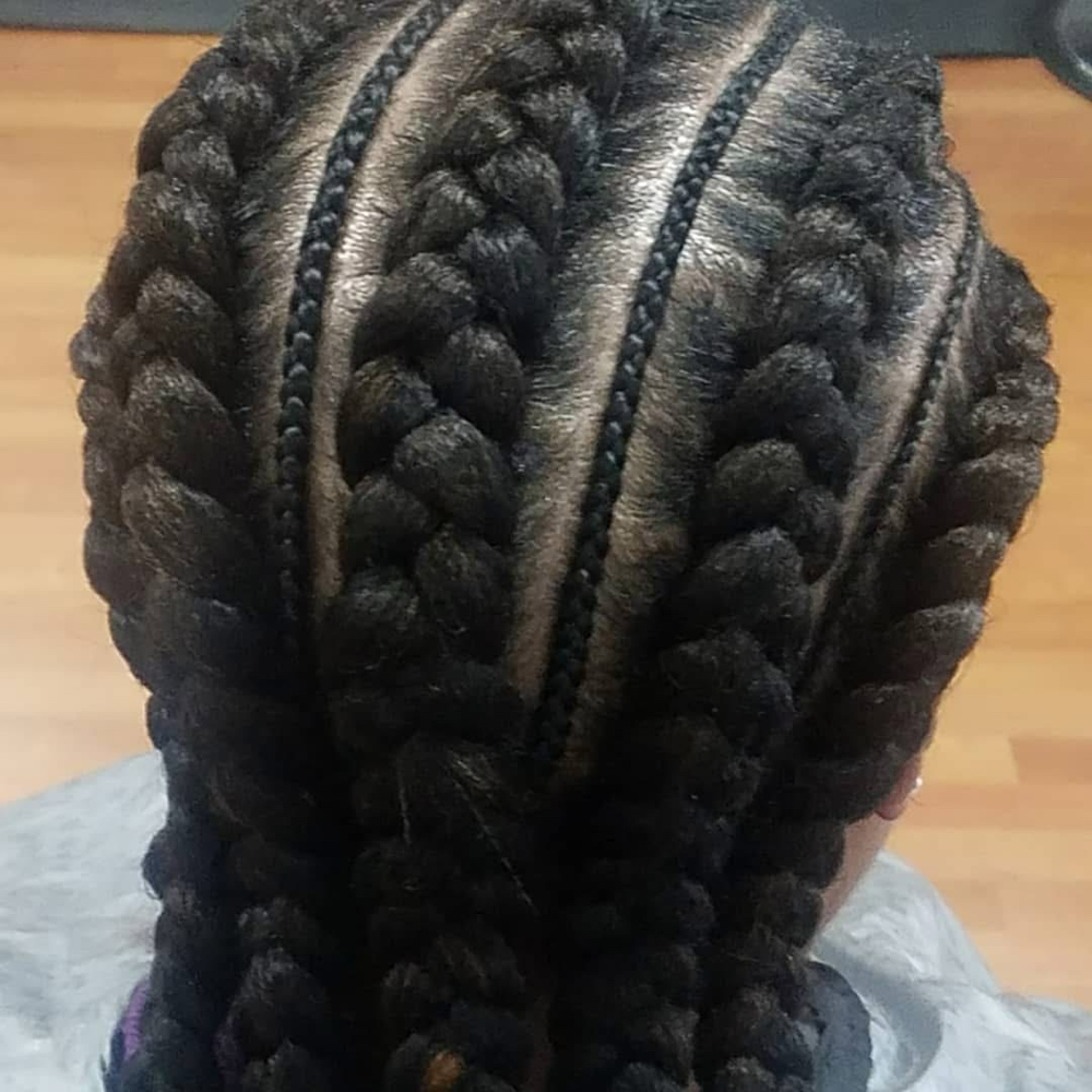 Feed In Cornrows