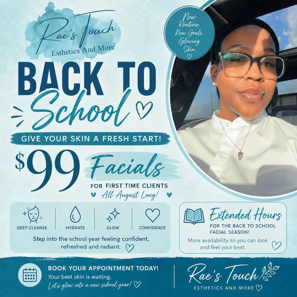 August Special at Rae’s Touch in Royal Palm Beach, FL