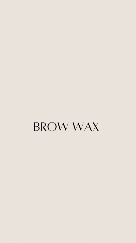 Brow Wax