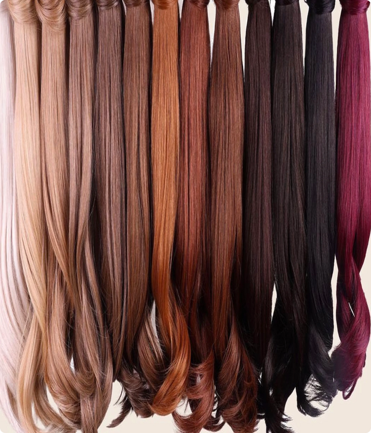 Extension Hair Color Match