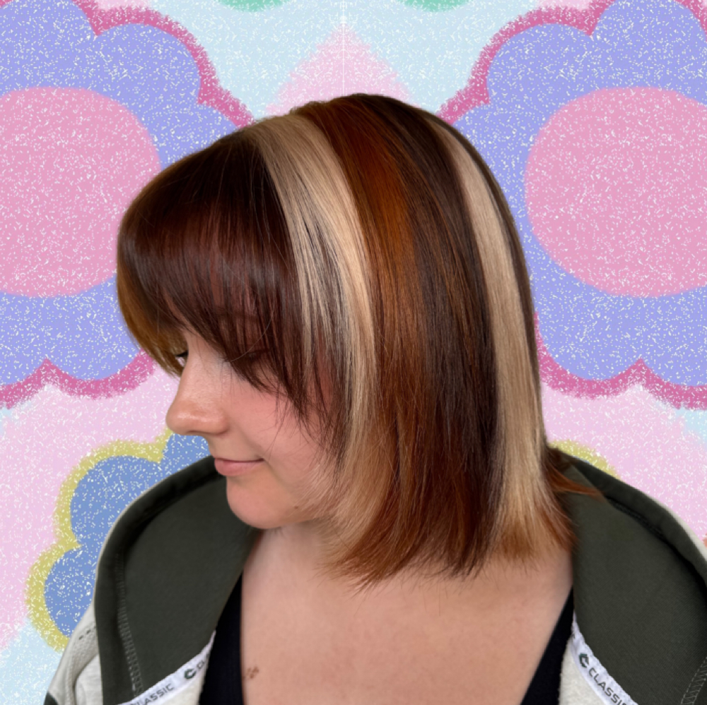 The Intense Color Block at Ineffable Hair Salon in Auburn, AL