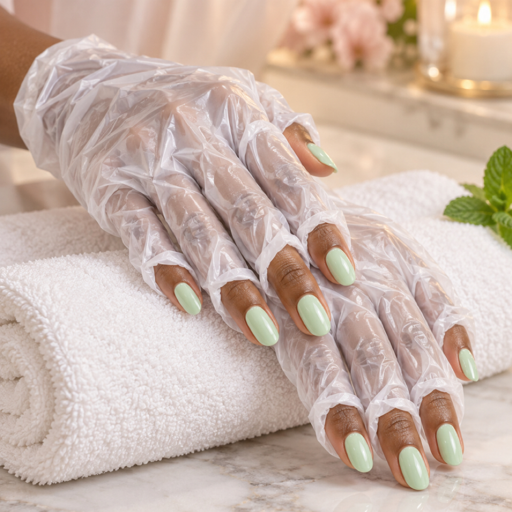 Lux Manicure at Material Girl Nail Boutique in Memphis, TN