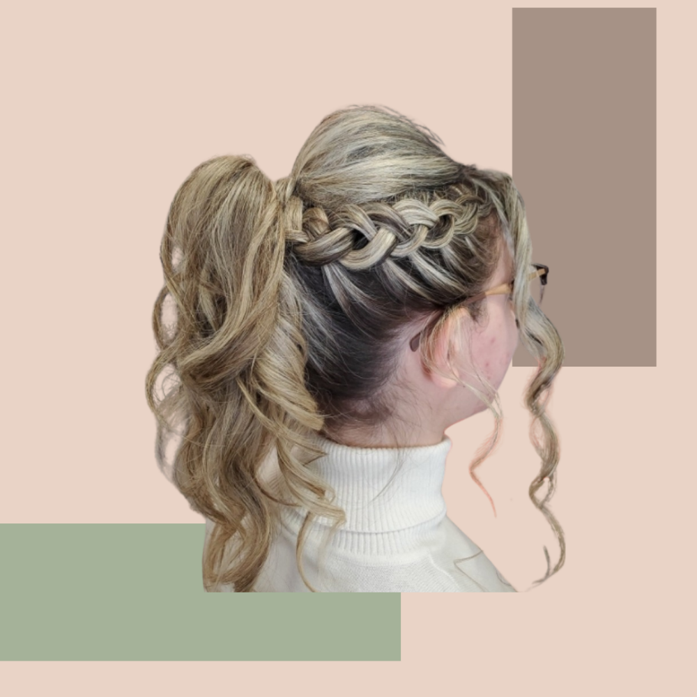 Special Ocassion Updo Style