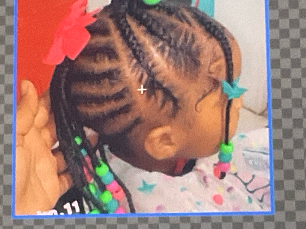 Mohawk/ponytail