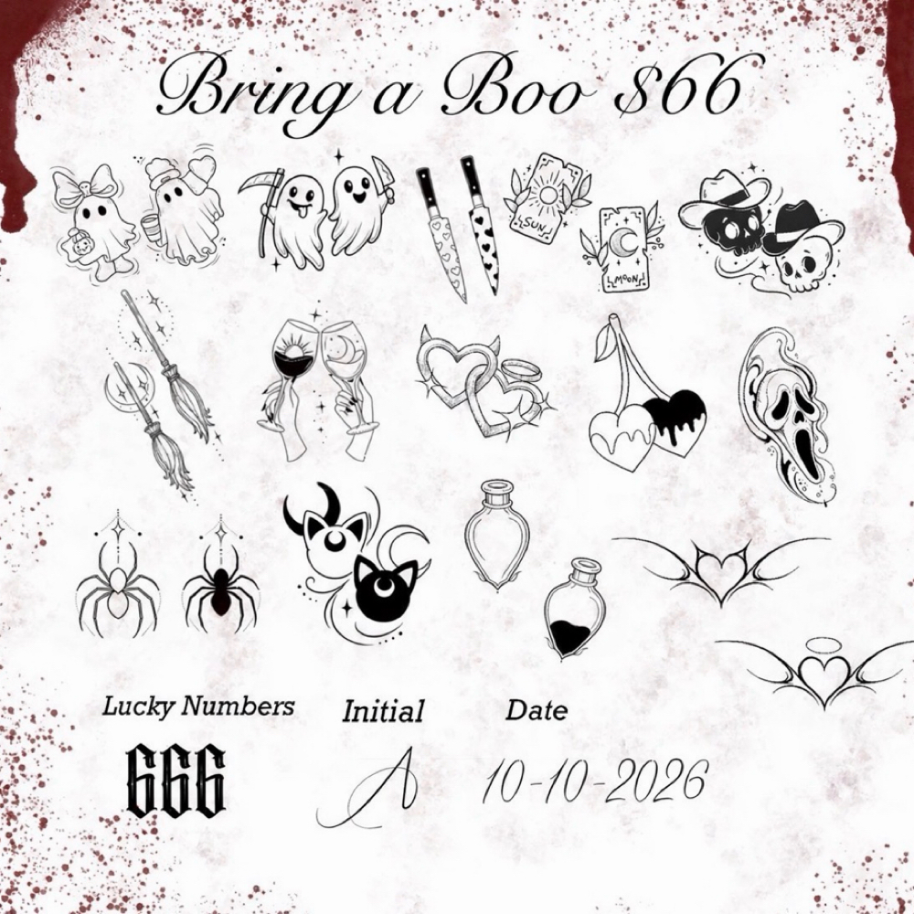 Boo Tattoos at Dreamy Skn in Phoenix, AZ