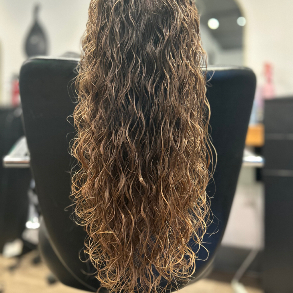 Long Hair Perm at a & beauty in Saraland, AL