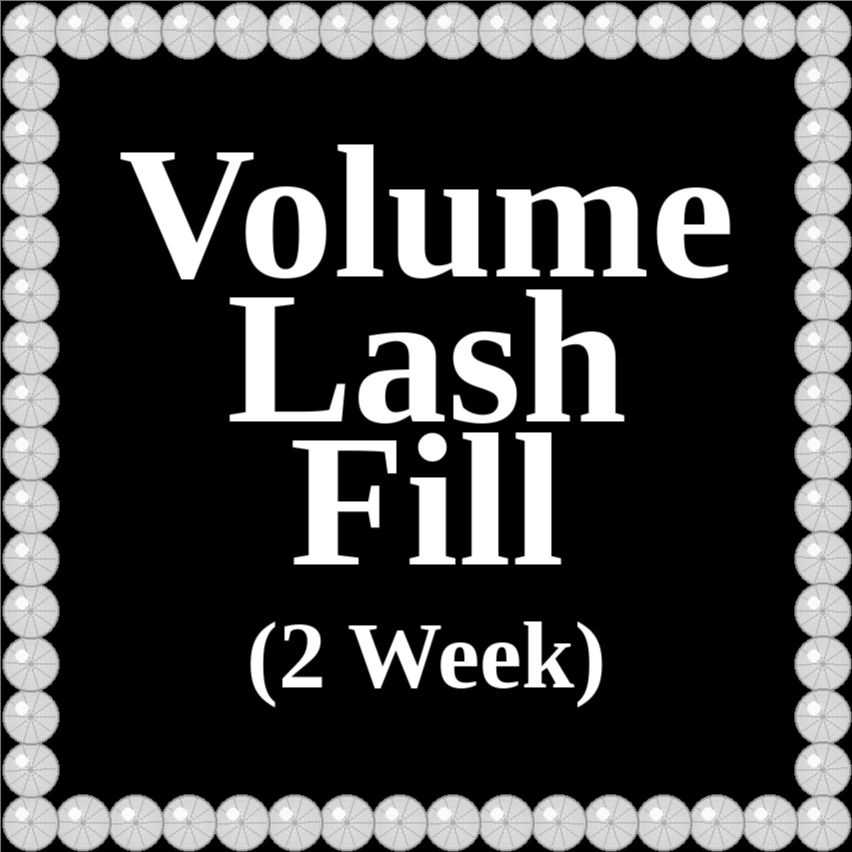 2 Week  Volume Lashes Fill at Glitzy Glam Artistry in Dixon, CA
