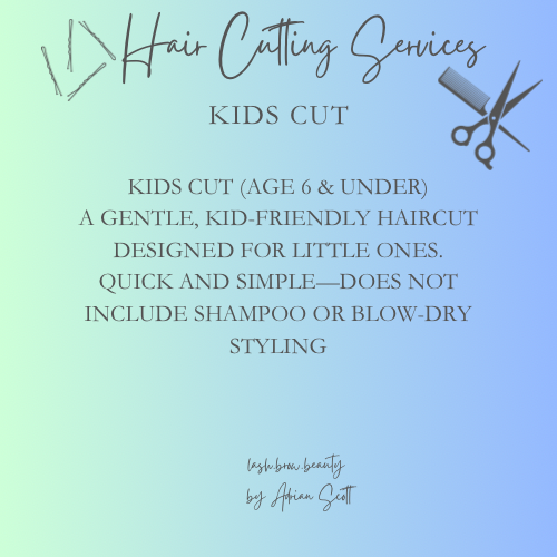 Kids Cut (under 6)