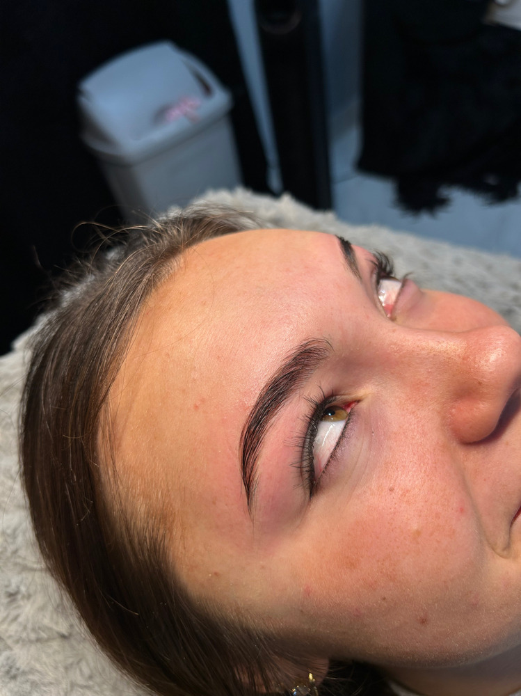 Brow Lamintion Maintenance at EstheticsbyMilanea in Rockford, IL