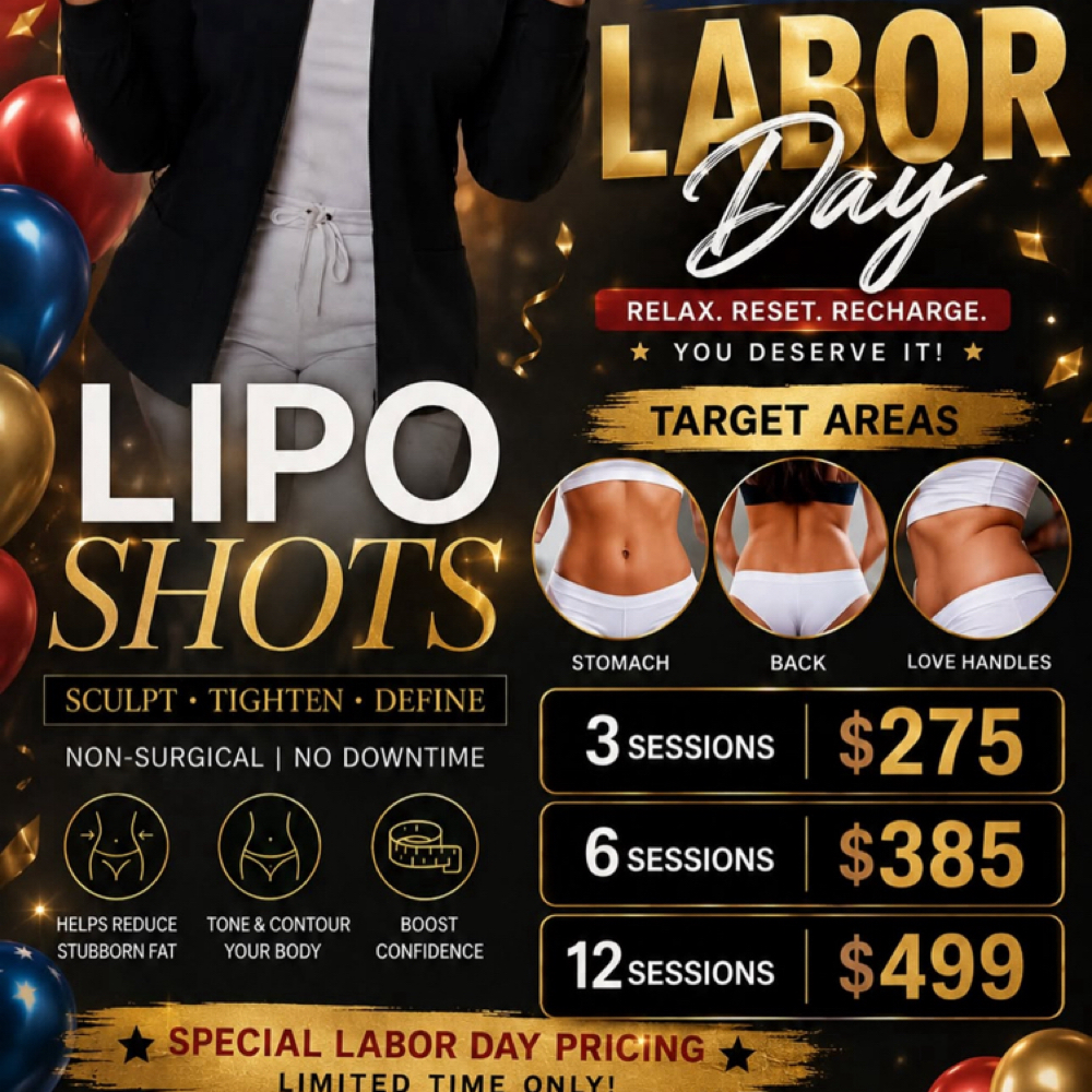 12 Session Lipo Shots at Reona Spa in Gretna, LA