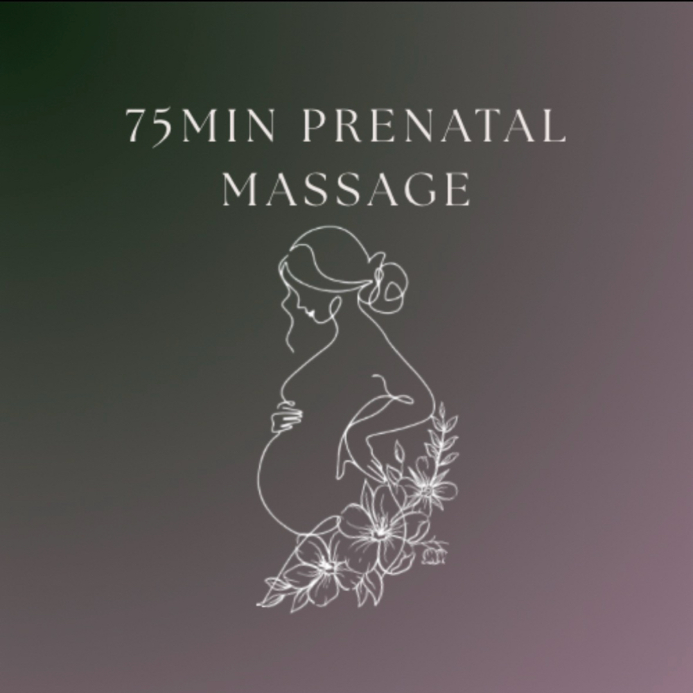 75min Prenatal Massage