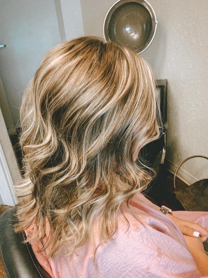 Balayage 1/2 Head Toner & Cut