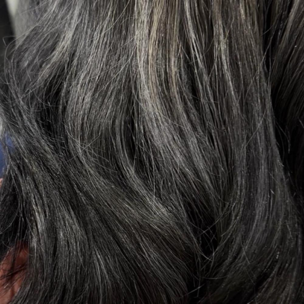 Grey Blending at Paige Nicole Hair in Baytown, TX