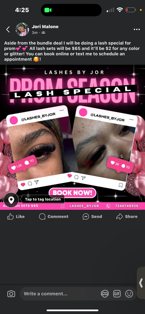 Lash prom deal