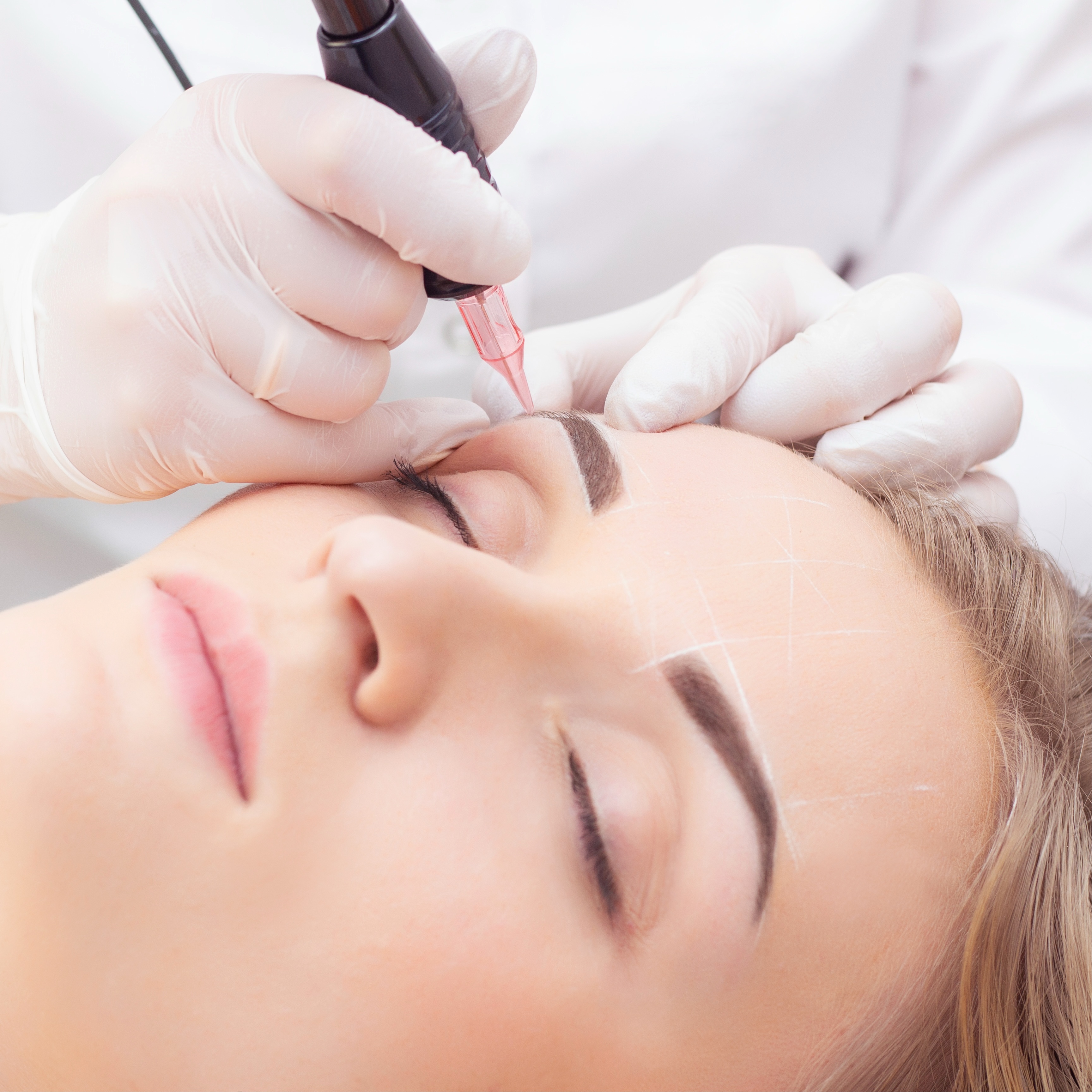 Eyebrow Microshading (Powder Brows) at Finer Beauty Spa in Bronx, NY