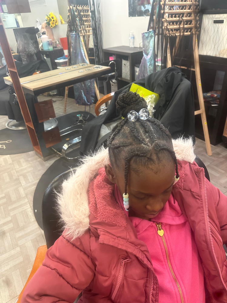 Kids Braids (no Hair Added)