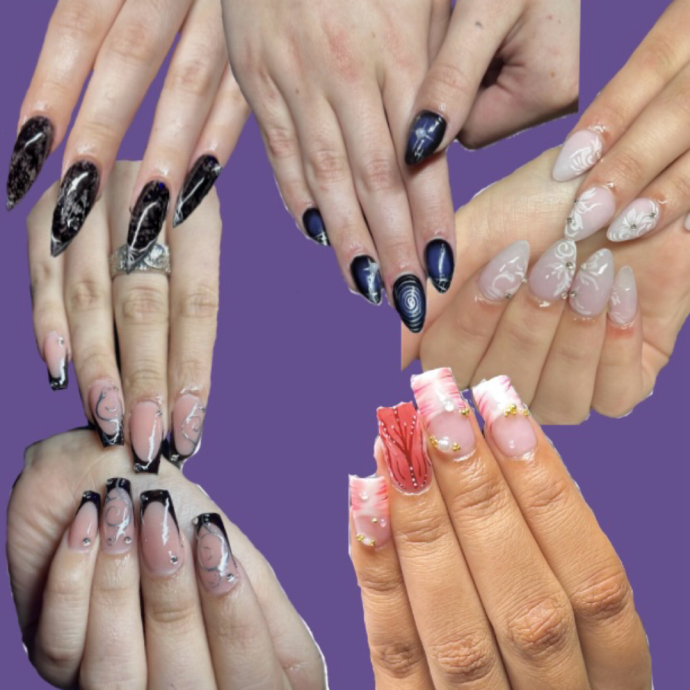 Tier 2 Nail Art at Brooke Did My Nails in Sumner, WA