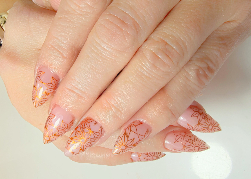 Sculpted Hardgel Extensions