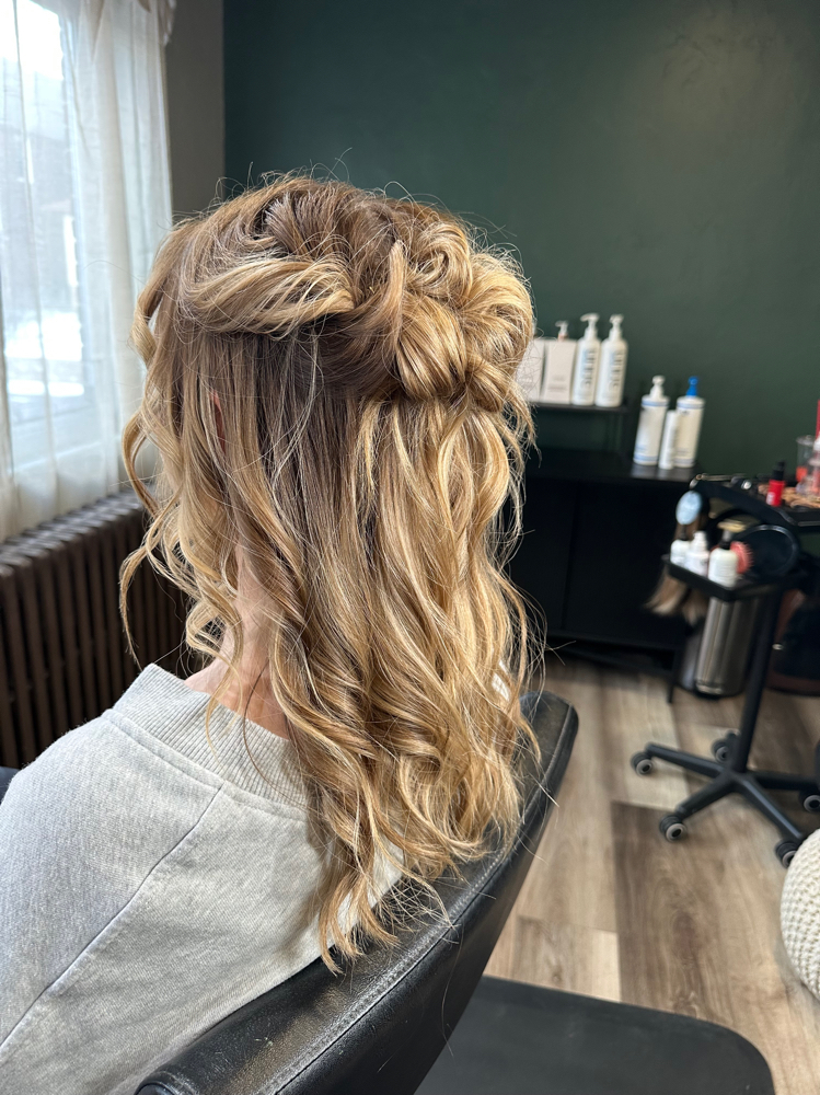 Half-Up Style