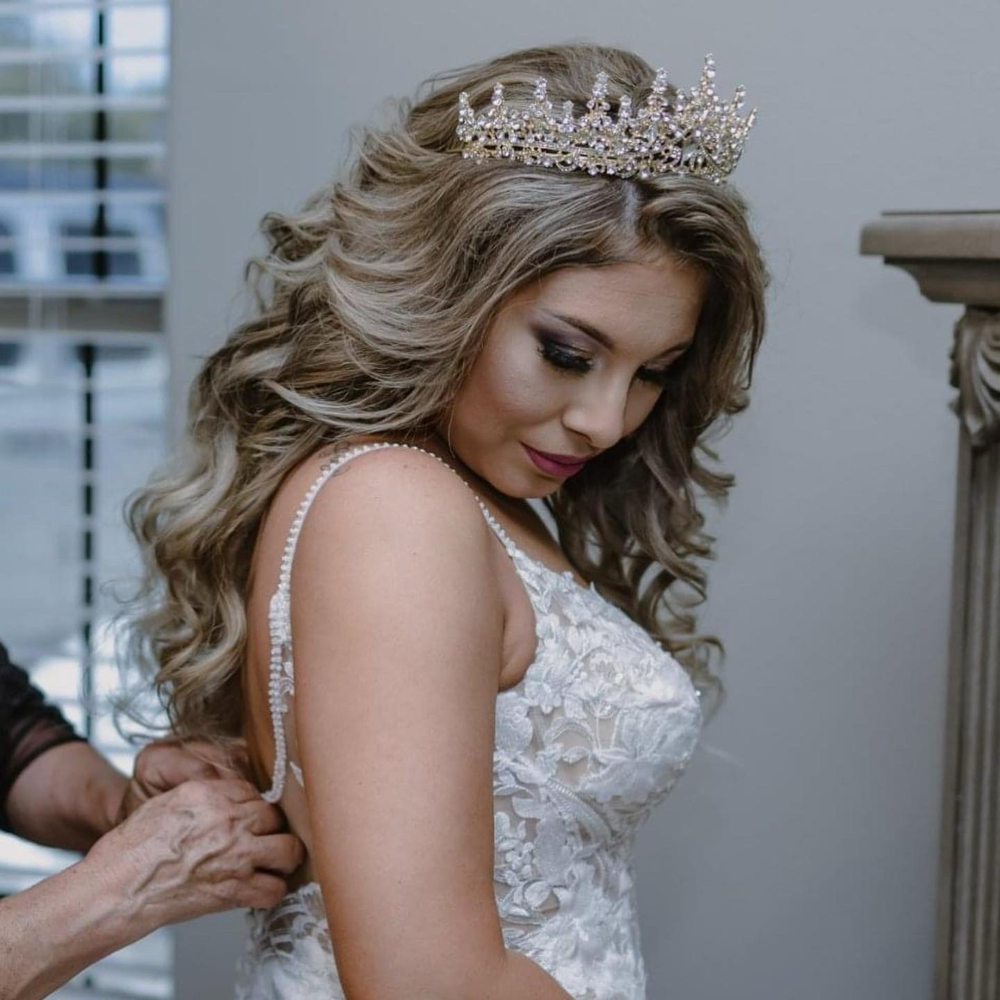 Bridal Updo/style at Studio 101 Salon in Uvalde, TX