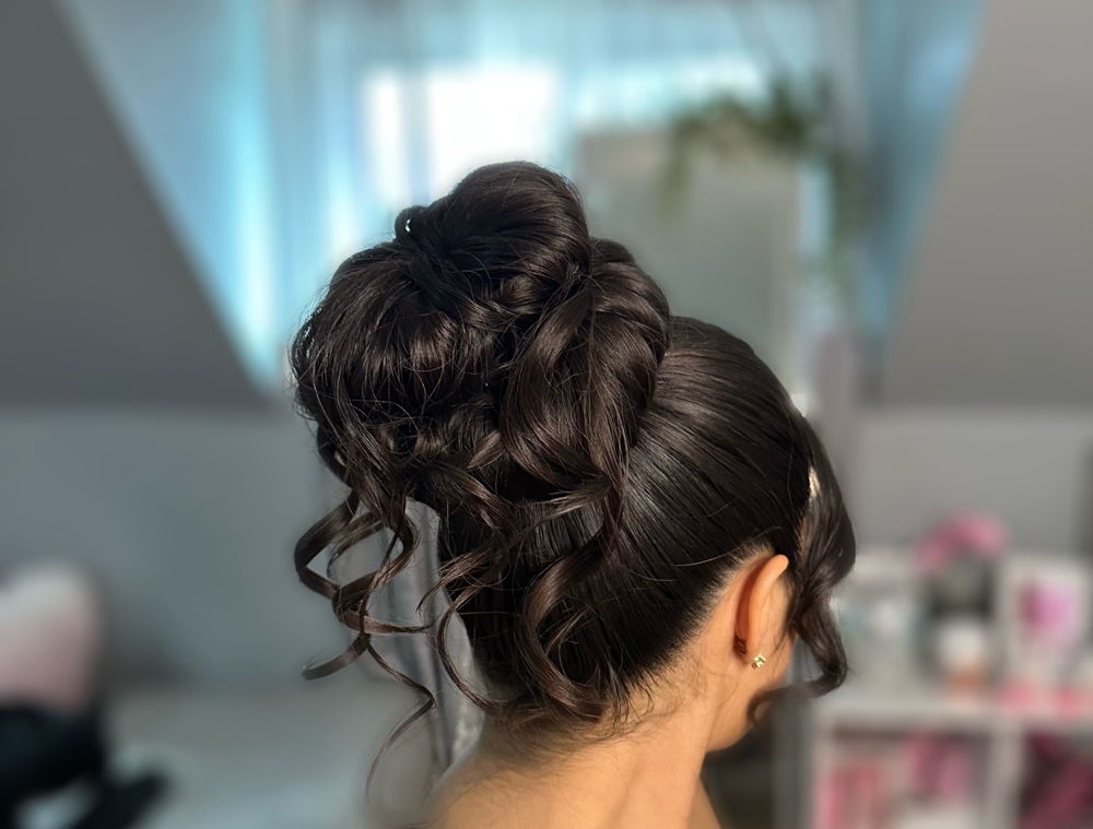 Pinned updo