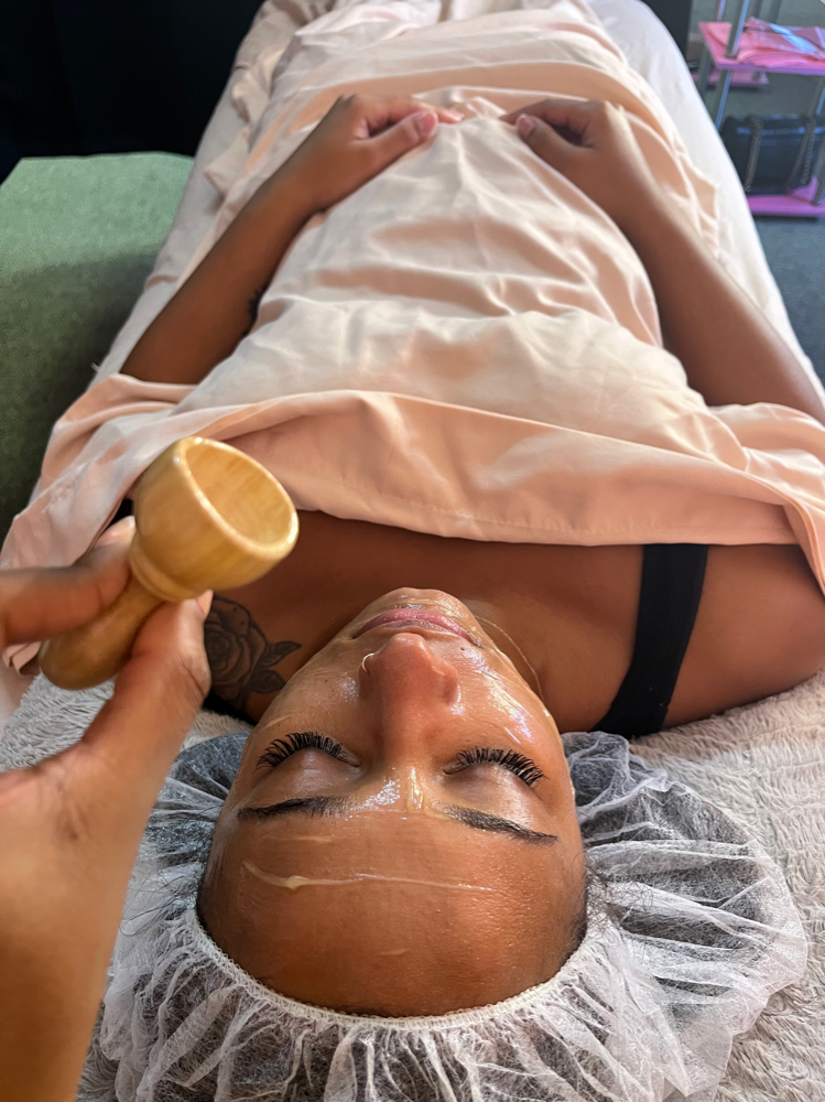 Rejuvenating Wood Therapy Facial