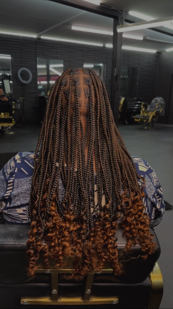 SMedium Knotless Braids💕