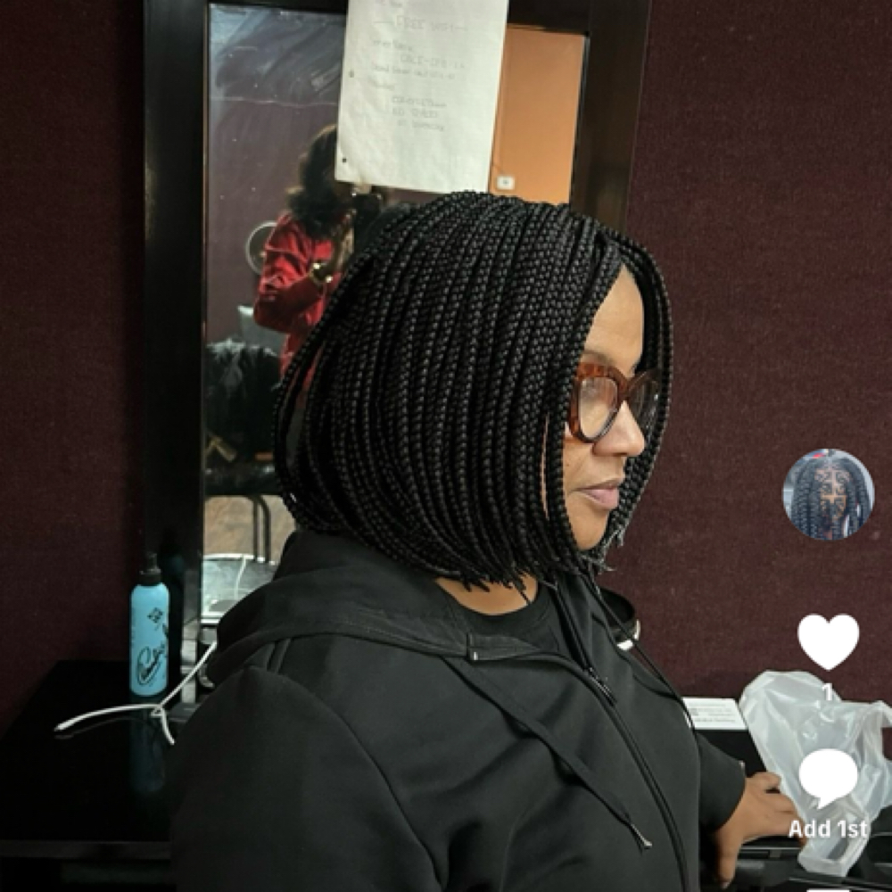 Bob at Mame’s  hair braiding in Cordova, TN