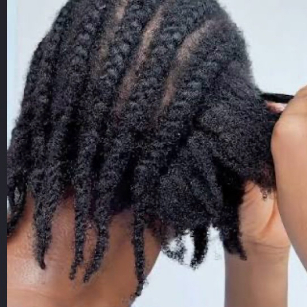 Cornrow Takedown (Add-on) at Melanin Beauty Bar LLC in Greenbelt, MD