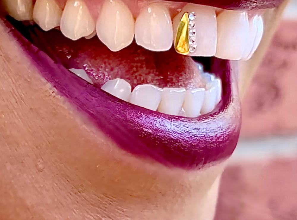 Gold Facing Charm