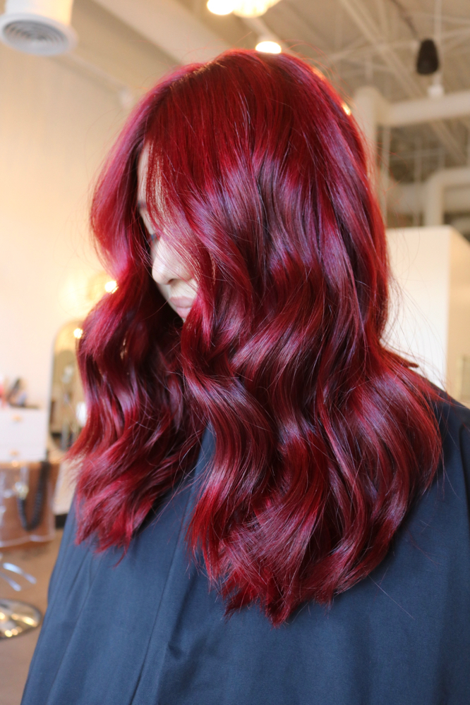 All Over Color + Blowout Style at Casandra Itzel in Litchfield Park, AZ