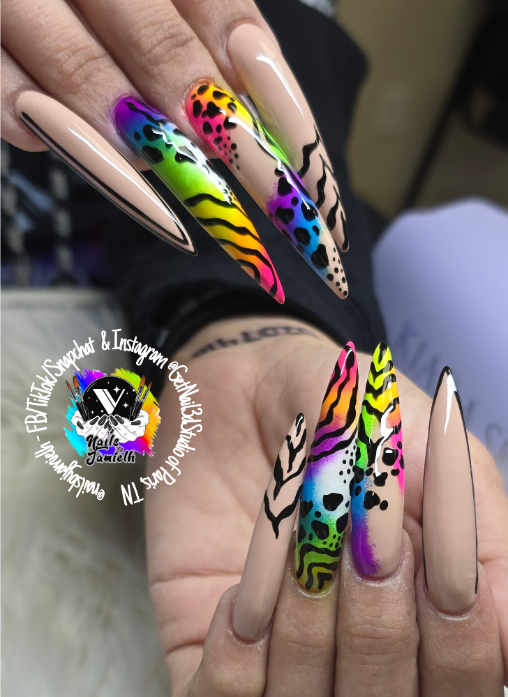 Full Set - Acrylics/Toes