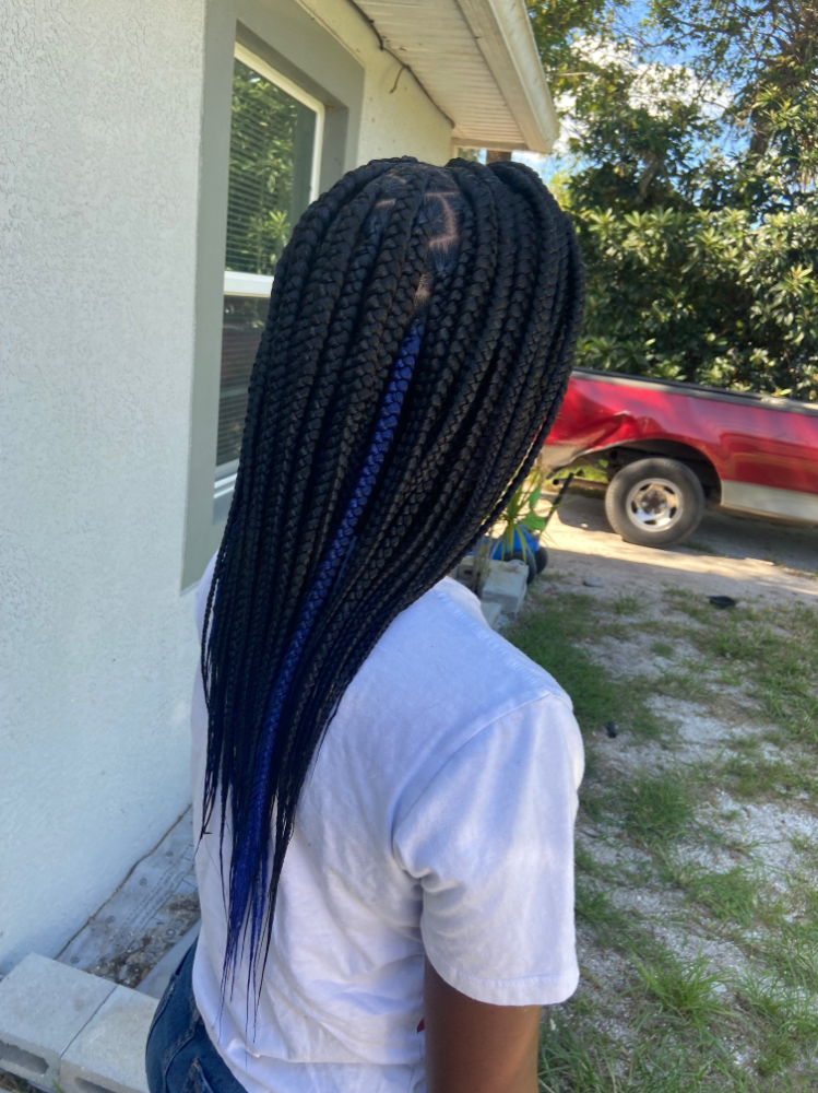 Large Knotless Plaits