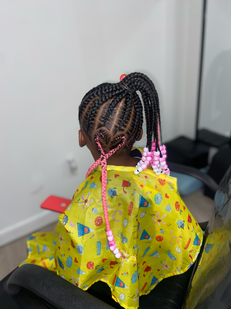 Pony W/design And Pop Of Color