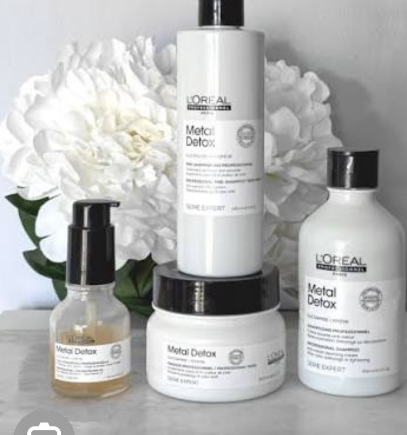 Metal Detox at Ellie's Elevated Hair Solutions at Bowie and Byers Salon in Fort Worth, TX