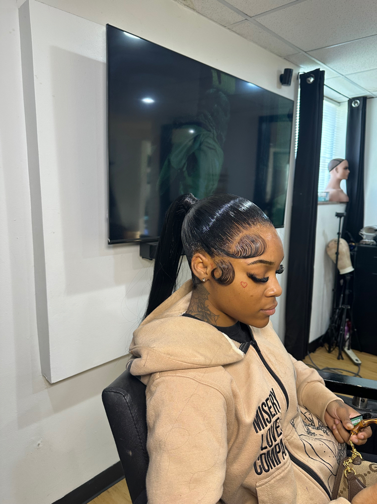 Frontal Ponytail at YannaPrettyHair in Lathrup Village, MI