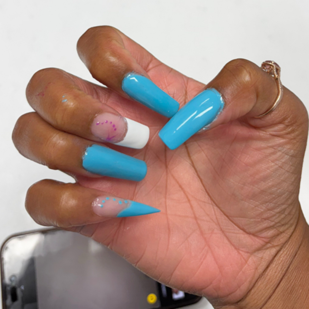 Classic Nail Art at Jamesa Brown in Florence, SC