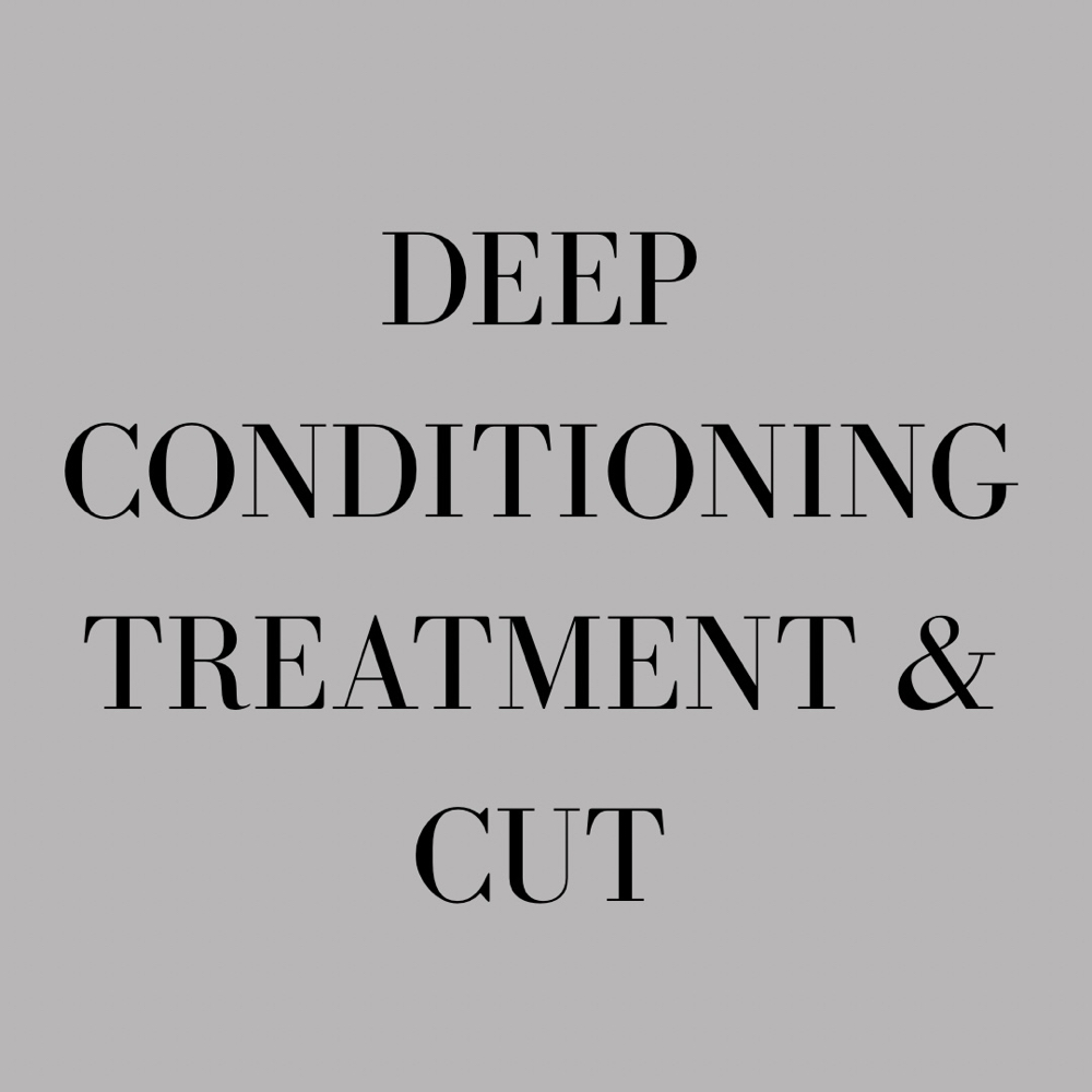 Deep Conditioning Treatment & Cut