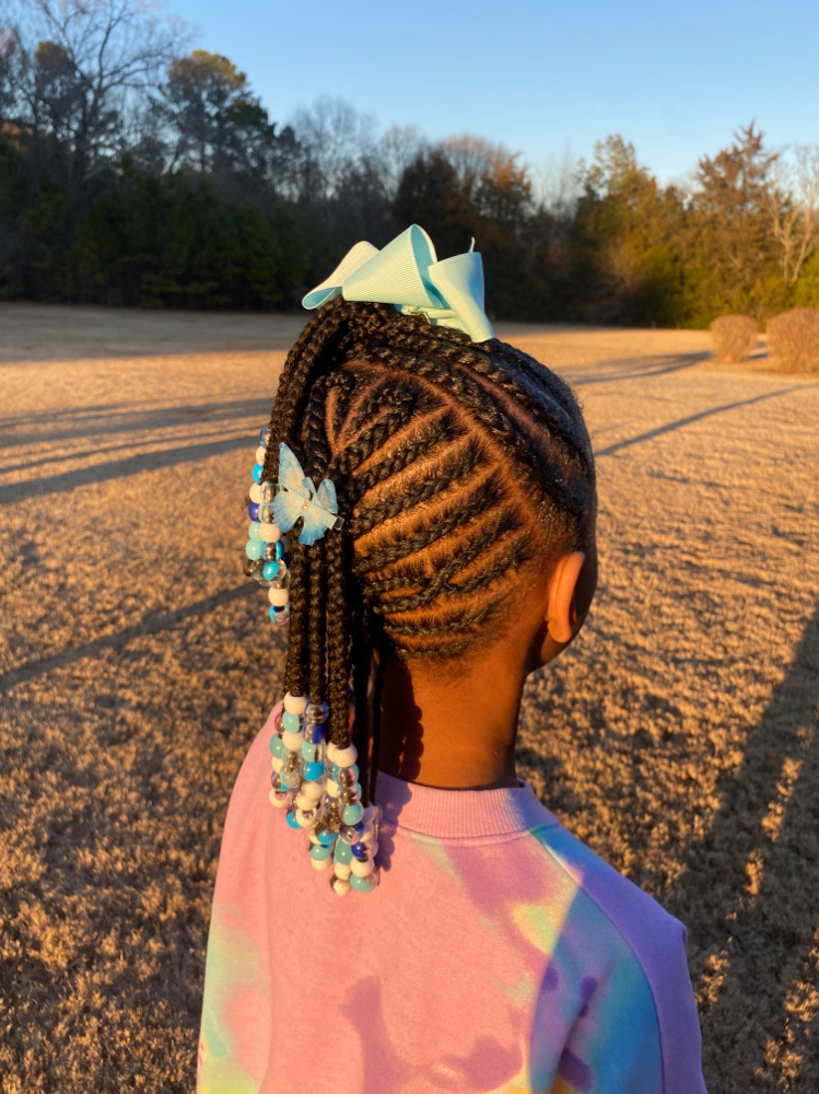 Ponytail Half Mohawk