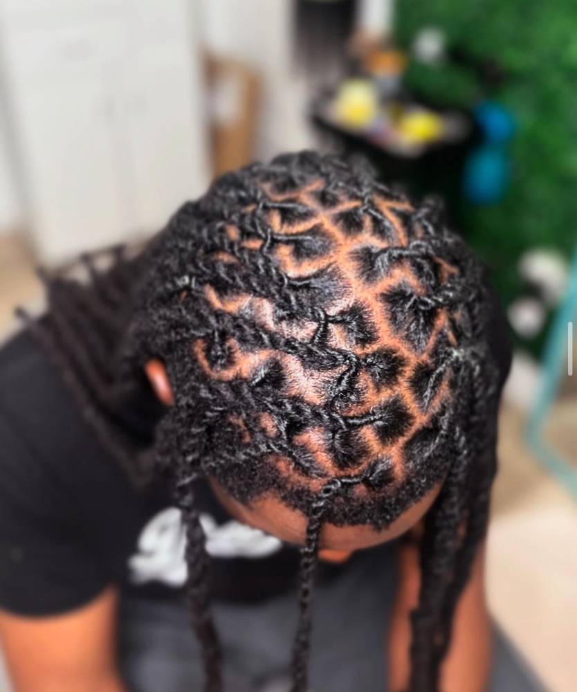 Loc Retwist (High Fade)