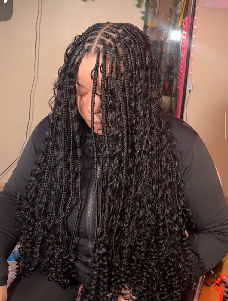 Small Boho Knotless